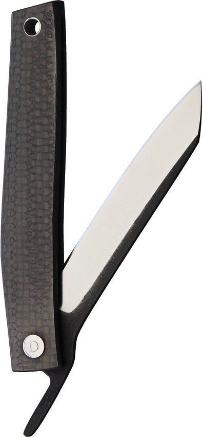 product image for Ohta Knives FK 9 Black Carbon Fiber Handle Folder