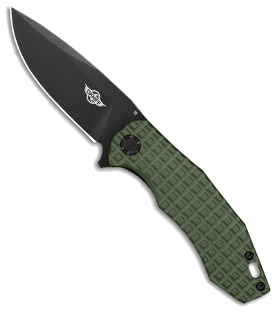 product image for Oknife Spurdog OD Green Black D2 Steel Blade Folding Knife