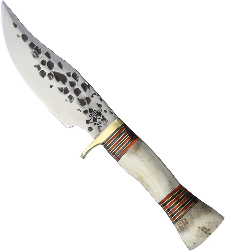 product image for Old Forge Hammered Skinner OF004 - Bone and Pakkawood