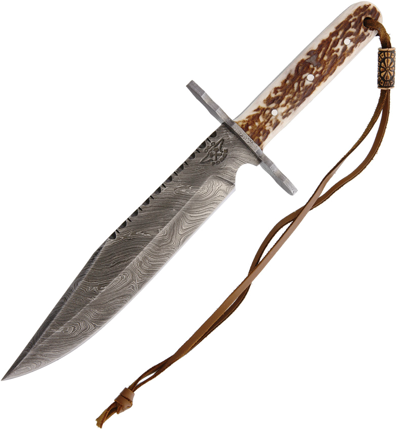 product image for Old Forge Damascus Hunter OF004 - Brown