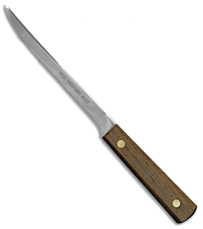 product image for Old Hickory 417 Filet Knife Stainless Steel Blade with Hickory Wood Handle
