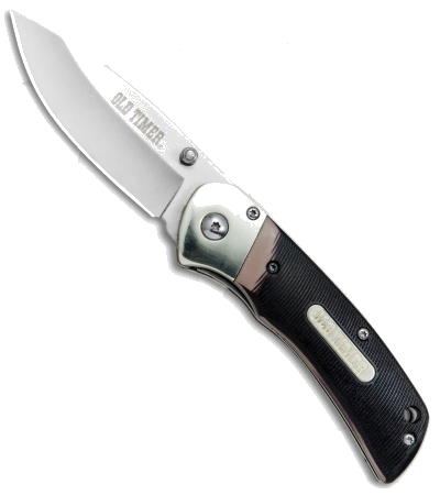 Old Timer Sawcut Satin Spring Assisted Knife 1084277 product image