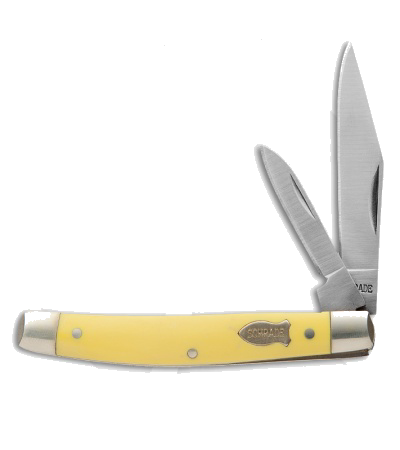 Old Timer 33OTY Yellow Middleman Jack Pocket Knife product image