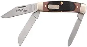 product image for Old Timer Middleman 34OT Traditional Folding Knife with Sawcut Handle