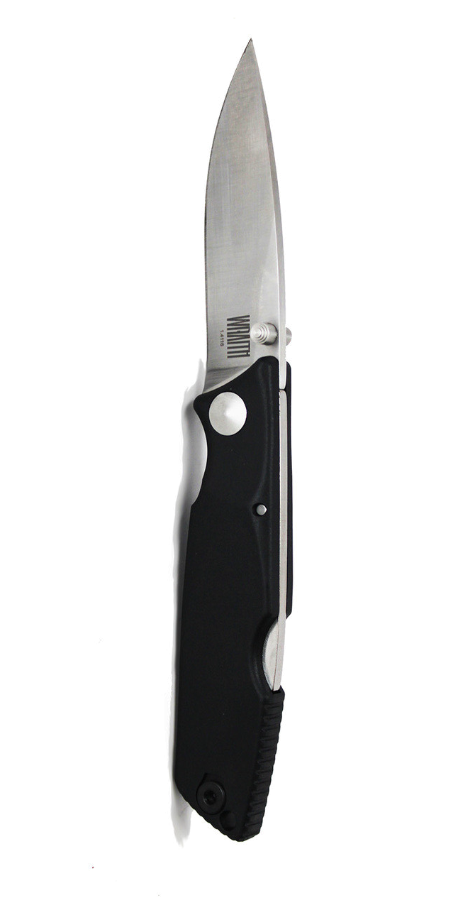 product image for Ontario Wraith Black Lockback Folding Knife