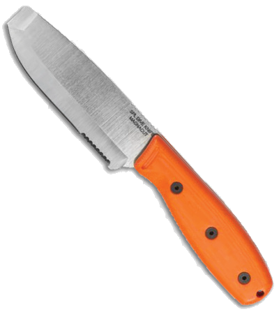 product image for Ontario Knife Co SPL Dive Knife Orange G-10 Handle MagnaCut Steel