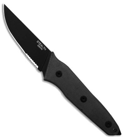 product image for Ontario Knife Co. Stealth Fixed Blade Black S35VN Steel with Micarta Handle