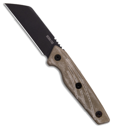 product image for Ontario Knife Co Bersa FXD Fixed Blade Knife Tan Micarta Handle