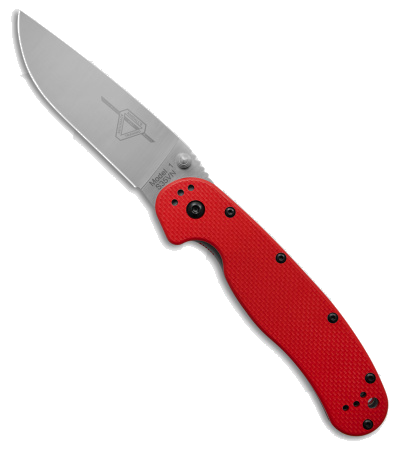product image for Ontario Knife Co RAT Model 1 Red G10 Handle S35VN Steel Blade