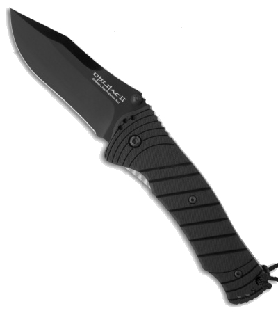 Ontario OKC Utilitac II JPT 3 S 3 2 Black Folding Knife 08906