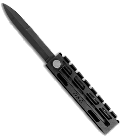 product image for Ontario Retractable Bayonet OTF Auto Knife Black Aluminum CPM S35VN