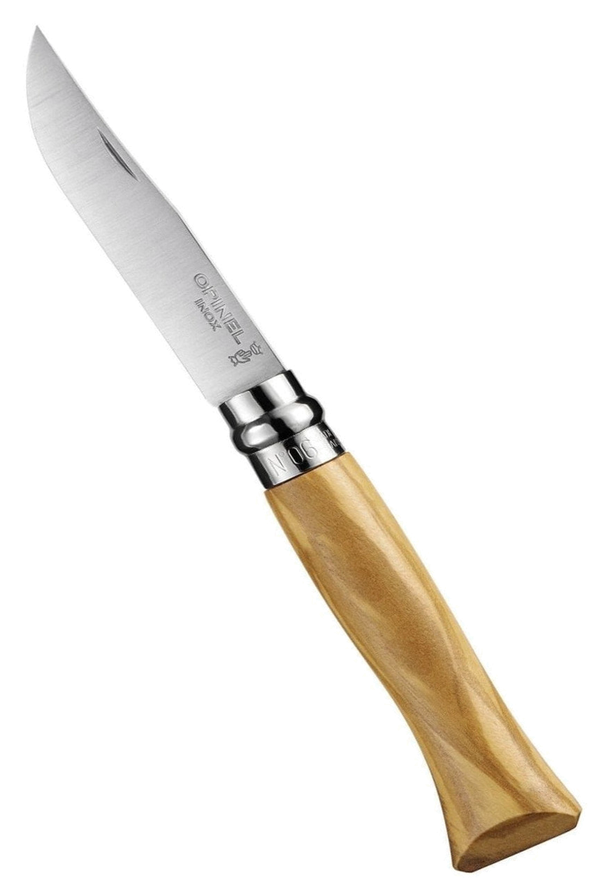 product image for Opinel No.06 Olivewood Stainless Steel Pocket Knife