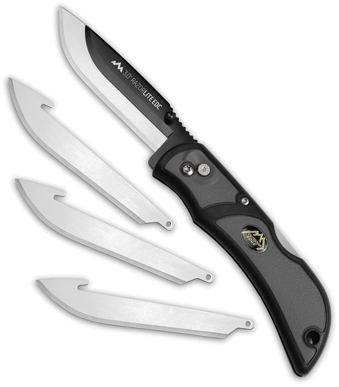 product image for Outdoor Edge RazorLite RLY-30-50 Black 420J2 SS Interchangeable Blades