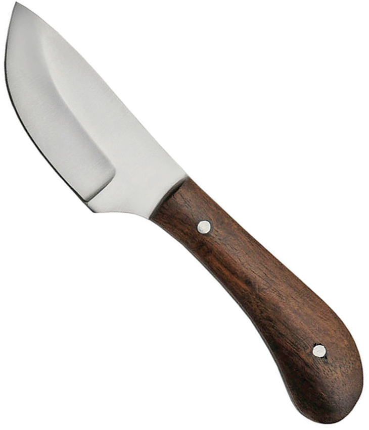 product image for Pakistan Brown Wood Handle Fixed Blade Knife 2.75"