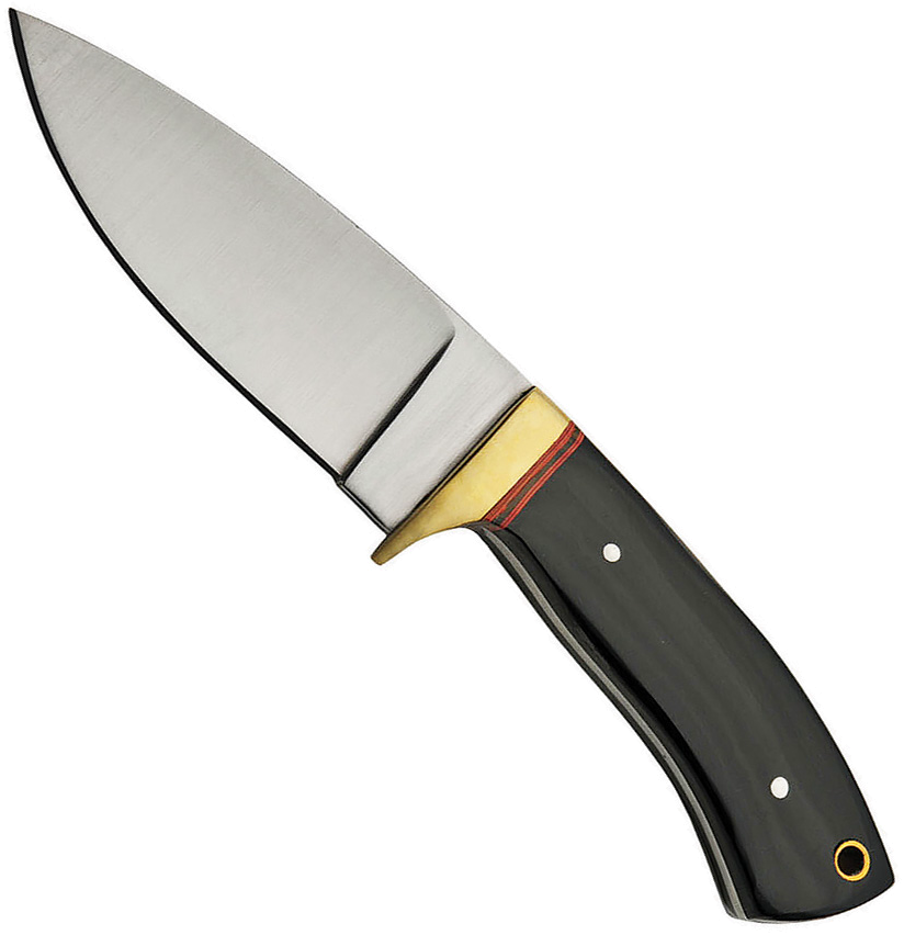 product image for Pakistan Hunter Horn 4 Brown Horn Handle Full Tang Knife