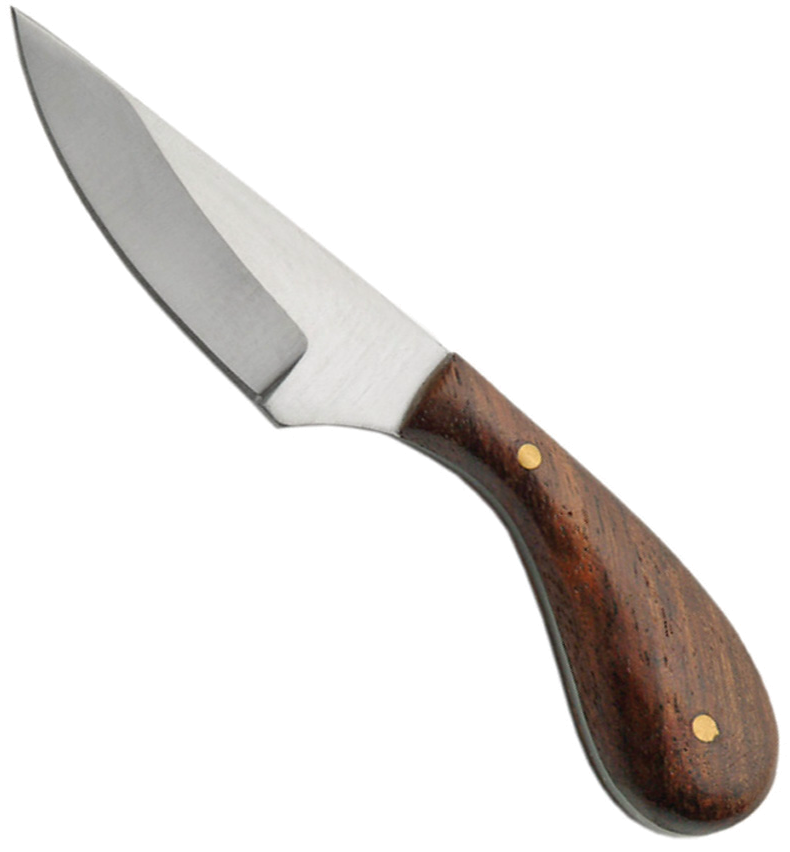 product image for Pakistan Brown Burlwood Skinner Patch Knife