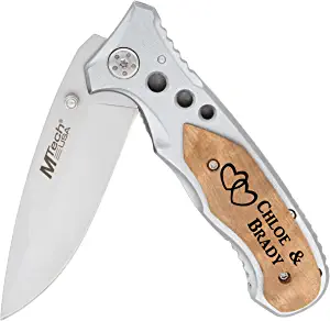product image for Palmetto Wood Shop Personalized Pocket Knife - Laser Engraved Gifts
