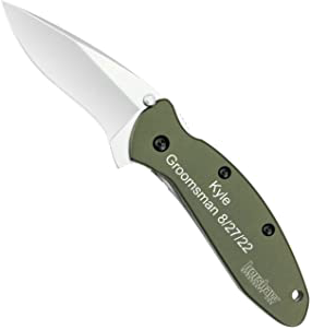 product image for Palmetto Wood Shop Scallion 1620 OL Pocket Knife With Olive Handle