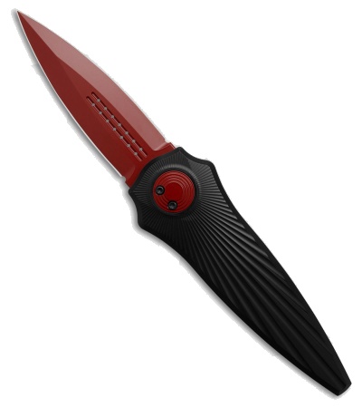 product image for Paragon Warlock Folding Knife Black Red Model X