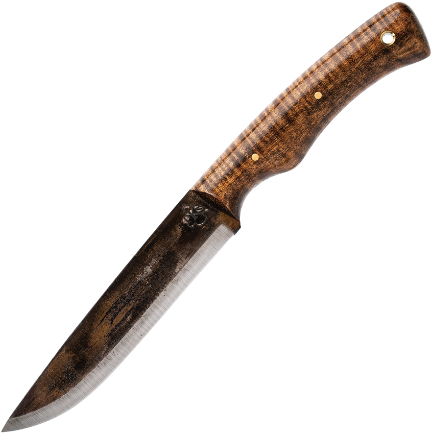 product image for Pathfinder Scorpion XL Curly Maple 5" 1095HC Steel Blade