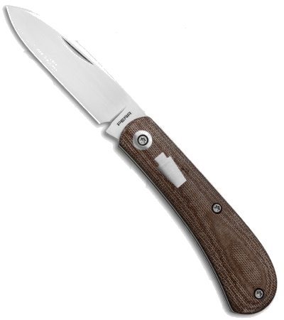 product image for Pena Knives Custom Lockback Titanium CPM-154 Satin Blade