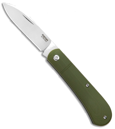 product image for Pena X-Series Spear Point Slipjoint Green G-10 Bohler M390 Satin Finish Knife