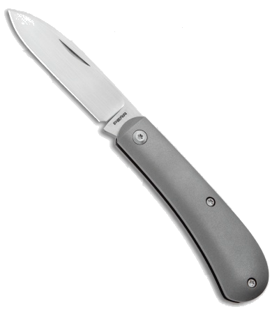 product image for Pena Titanium Zulu Slip Joint Knife Satin Finish