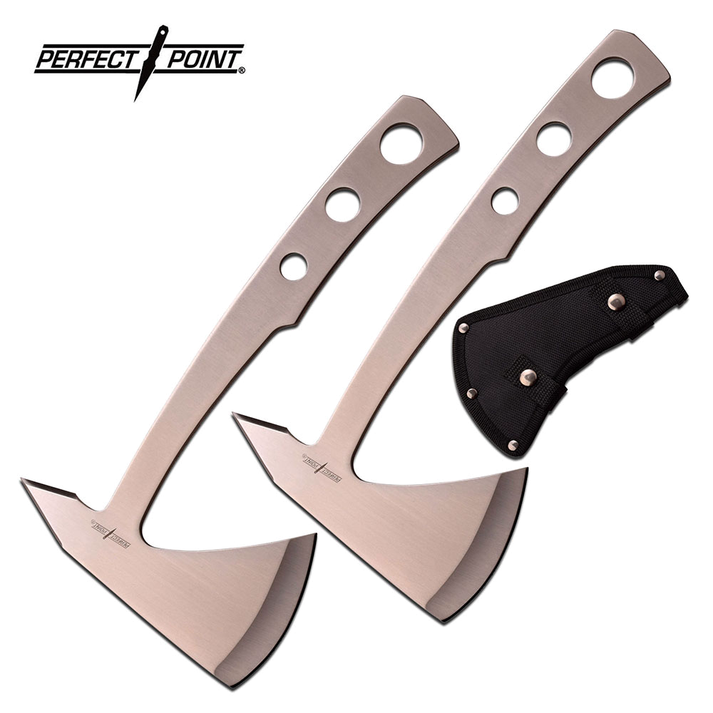 product image for Perfect-Point Black Throwing Axe Set of 2