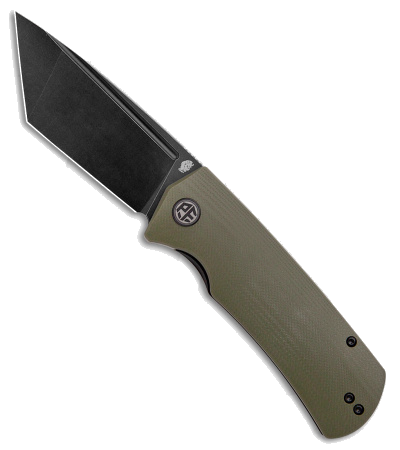 product image for Petrified Fish Beluga Black K110 Steel Liner Lock Knife