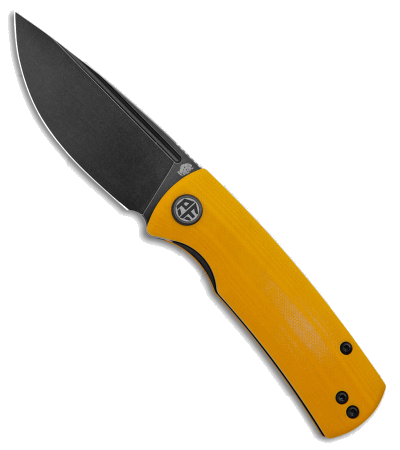 Petrified Fish Black Beluga Liner Lock Knife Sandvik 14C28N PFP-01 product image