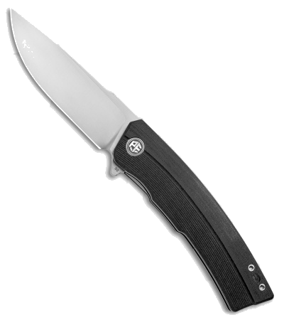 Petrified Fish Black D2 Blade PFP-02 Magazine Liner Lock Knife