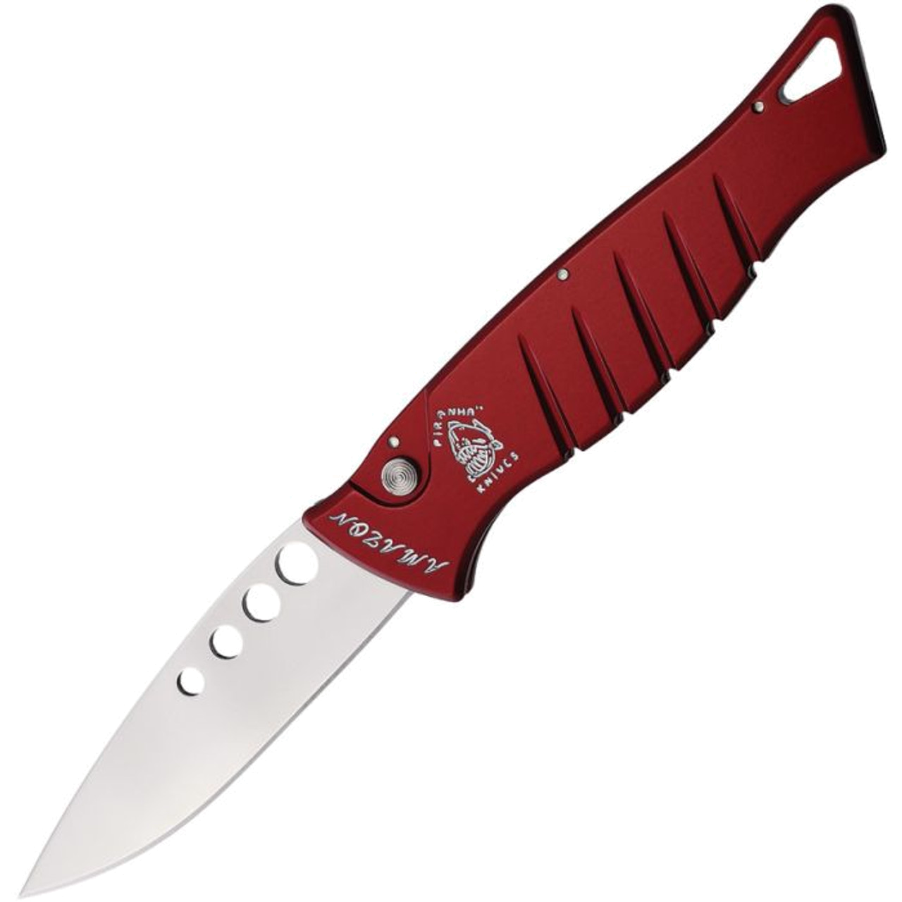 Piranha Amazon Red 3.5" 154CM Automatic Knife PKCP3-R