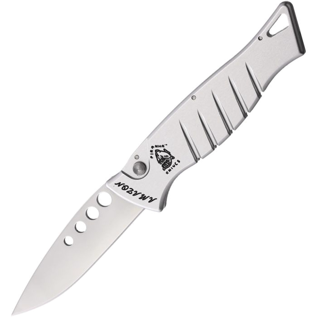 Piranha Amazon Silver 3.5" 154CM Automatic Knife product image