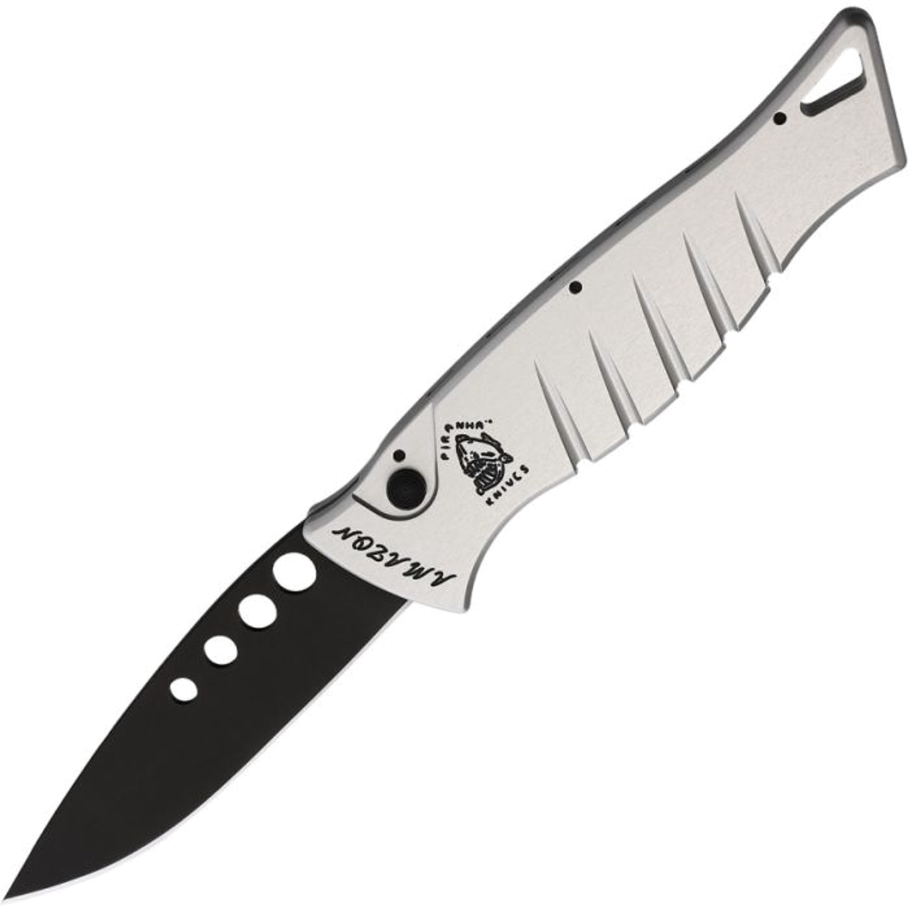 Piranha Amazon Black 3.5" 154CM Automatic Knife product image