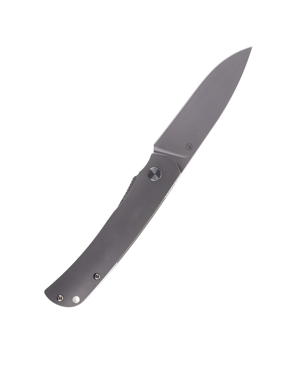 product image for PMP User II Silver Titanium Folding Knife S90V Plain Edge