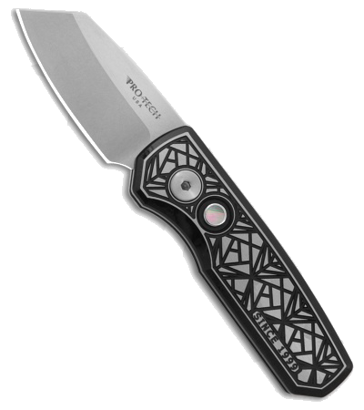 product image for Pro Tech Custom Reverse Tanto Runt 5 Automatic Knife Nexus Textured 1 9 SW