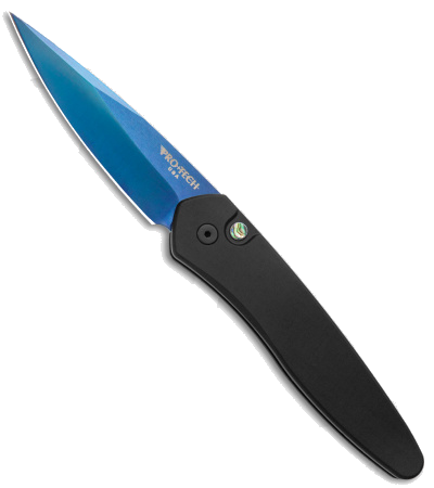 Pro-Tech Newport Black Aluminum Automatic Knife