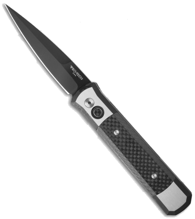 Pro-Tech Godfather Automatic Knife Black Carbon Fiber 949 BT