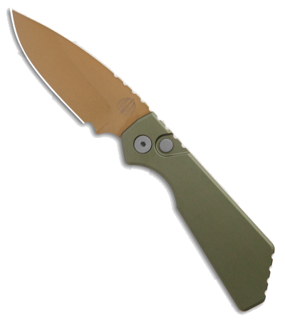 Pro-Tech Strider PT Desert Warrior OD Green Auto Knife