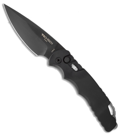 Pro-Tech TR-4 Tactical Response 4 Automatic Knife Black CPM-D2 product image