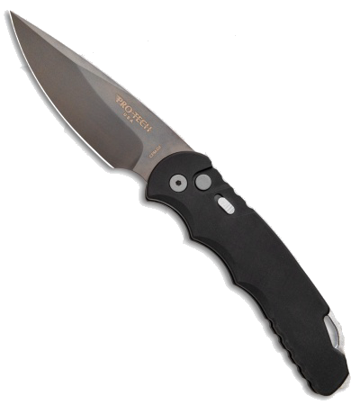 Pro-Tech TR-4 Espresso DLC D2 Steel Automatic Knife product image