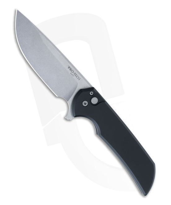 Protech Black MX 101 Mordax Button Lock Flipper