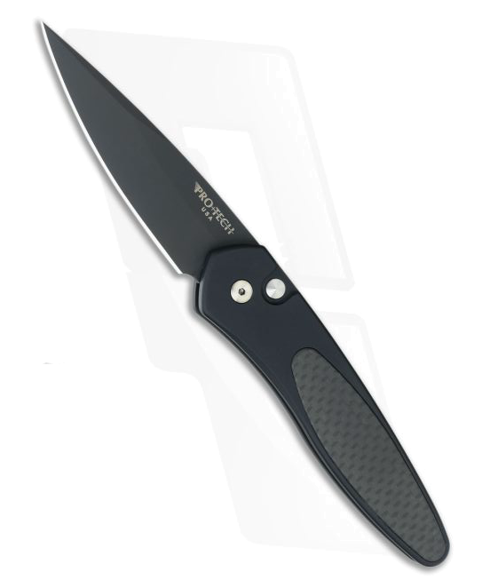 Protech Newport 3416 Black DLC S35VN Automatic Knife