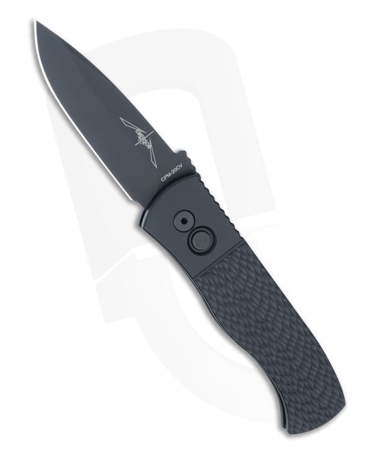 Protech Emerson CQC 7 Auto Black 20 CV Spear Point Jigged Handle product image