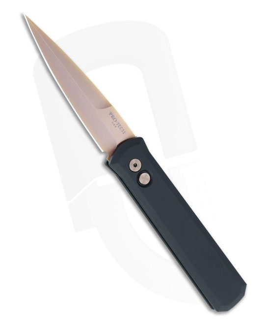 Protech Godfather 921 RG Rose Gold Automatic Folder Knife product image