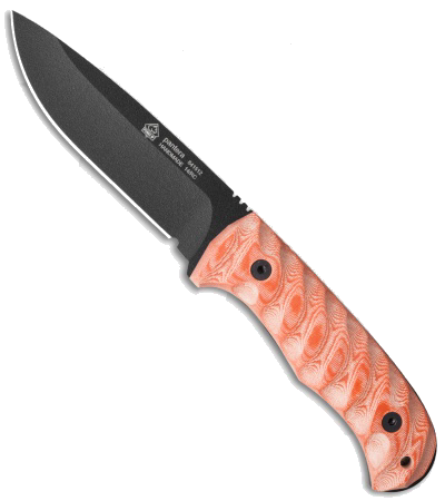 product image for Puma IP Pantera Fixed Blade Red Micarta Handle Black Blade Knife