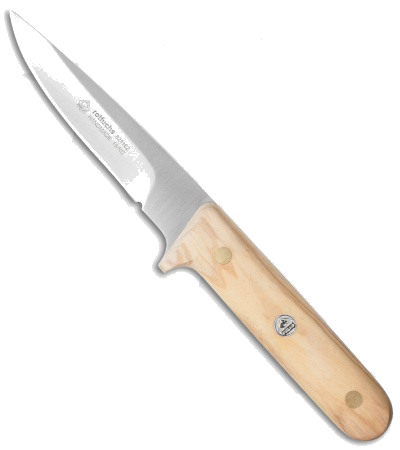 product image for Puma Rotfuchs 440C Stainless Steel Fixed Blade Knife Olivewood Handle with Leather Sheath