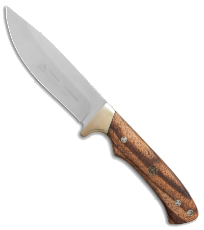 product image for Puma SGB Teton Zebrawood 6818402 Pocket Knife with Leather Sheath and Sharpener
