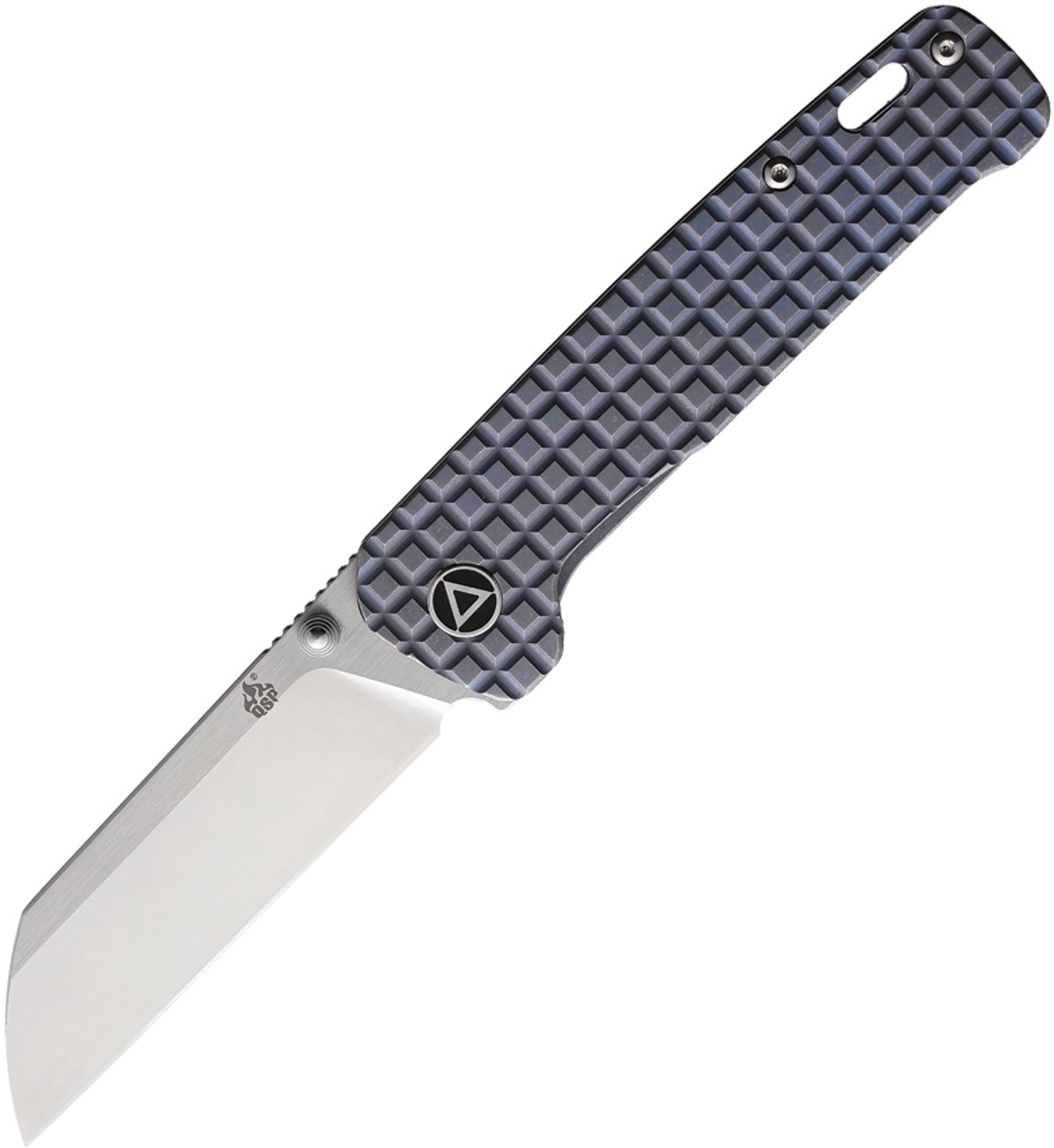 product image for QSP-Knife Penguin QS130 Blue Titanium 3 154CM