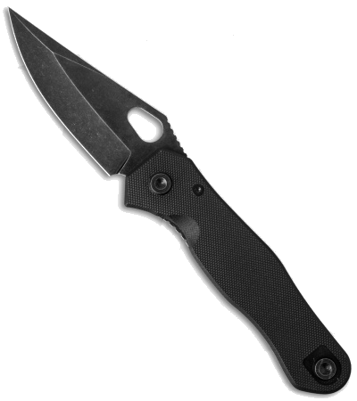 product image for Quartermaster QSE-5XLS Mr. Roper Black G-10 Texas Tea CPM-154 Frame Lock Knife